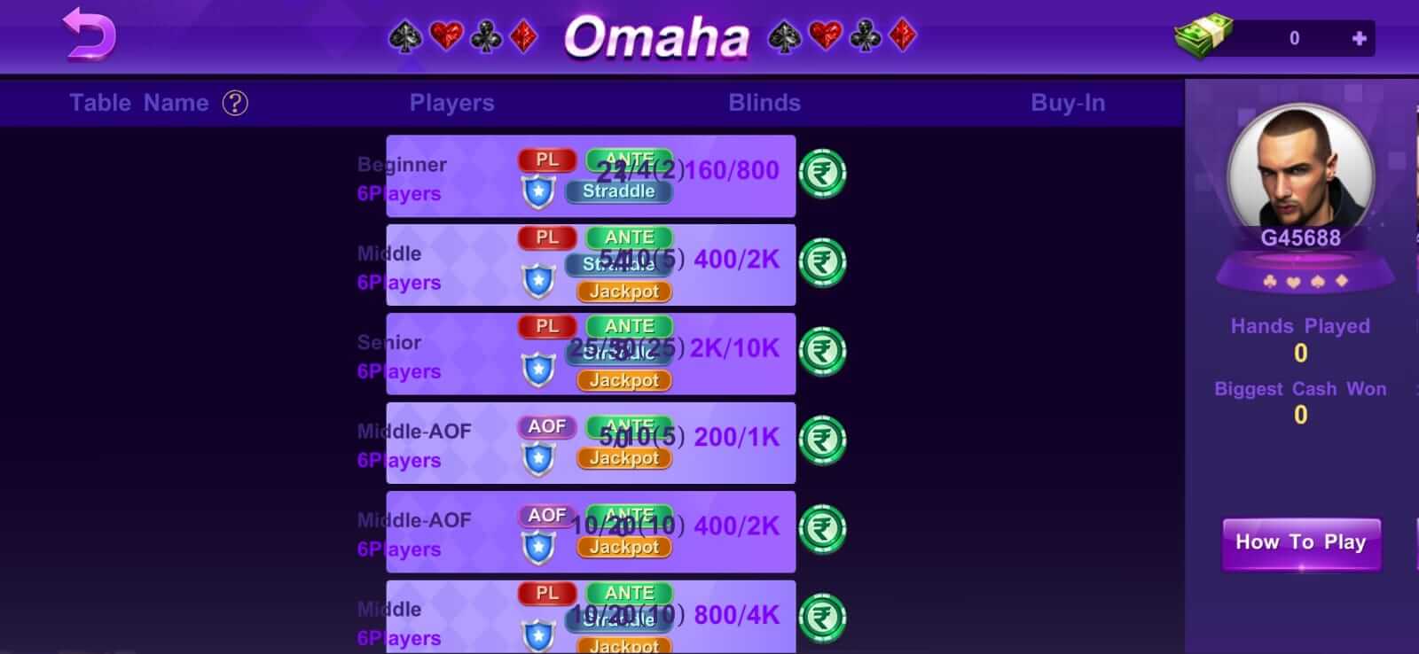 Mojoo Poker Pool screenshot