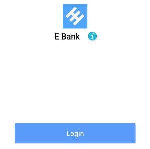 tap Login to continue to Prank Bank