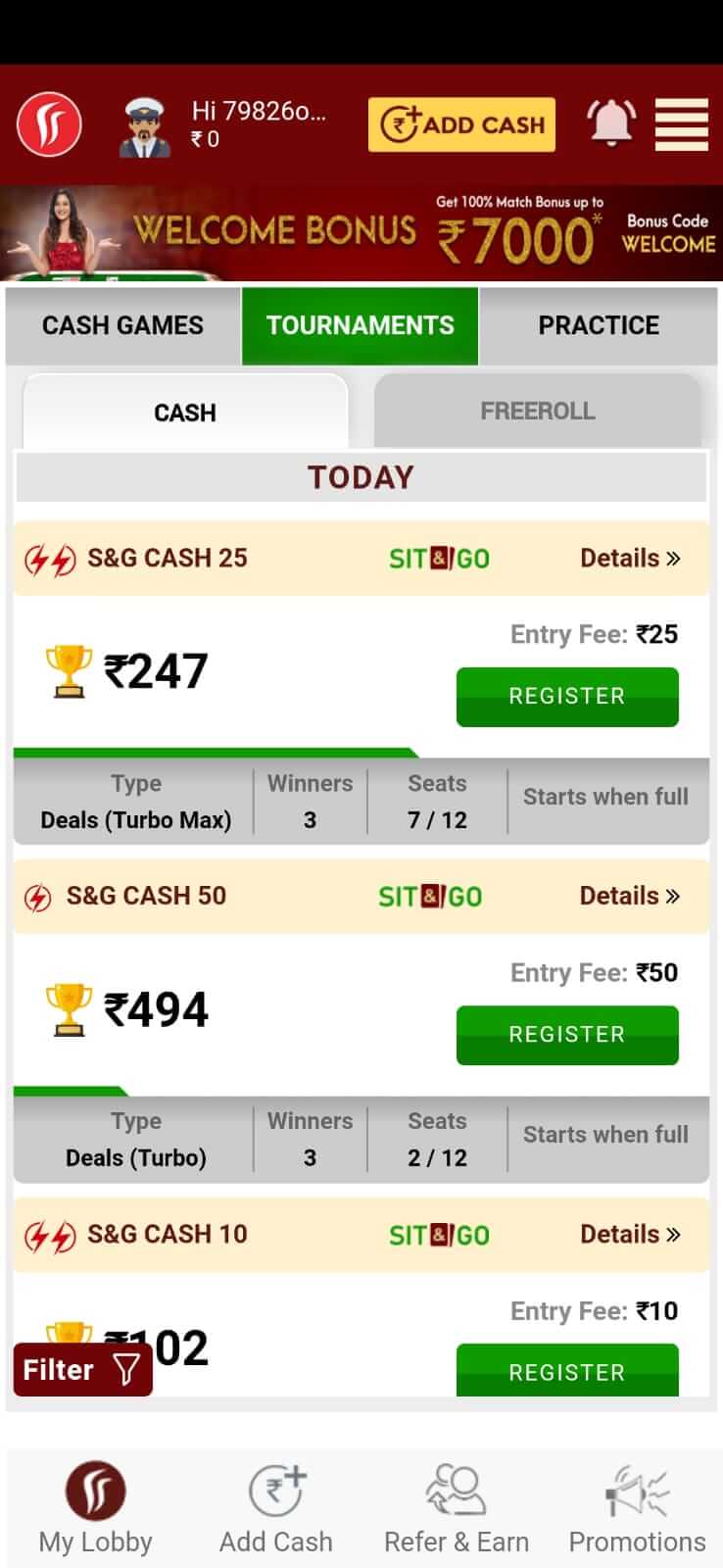 Rummy Passion screenshot