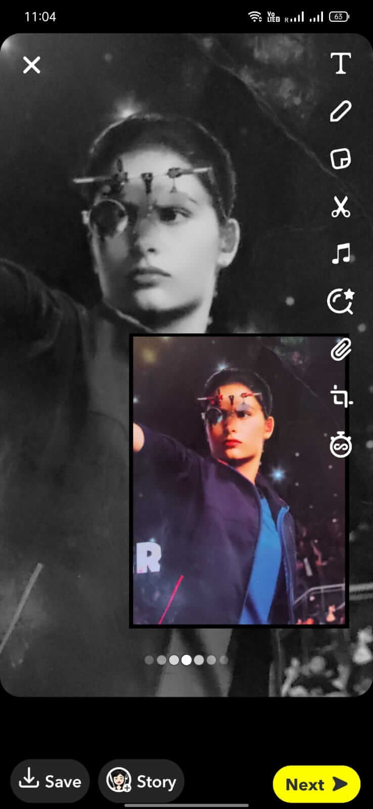 Snapchat screenshot