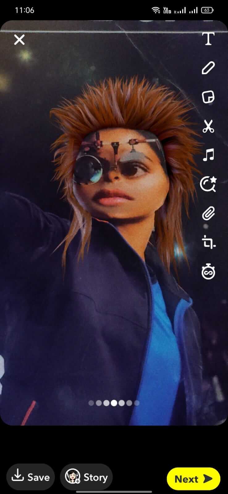 Snapchat screenshot