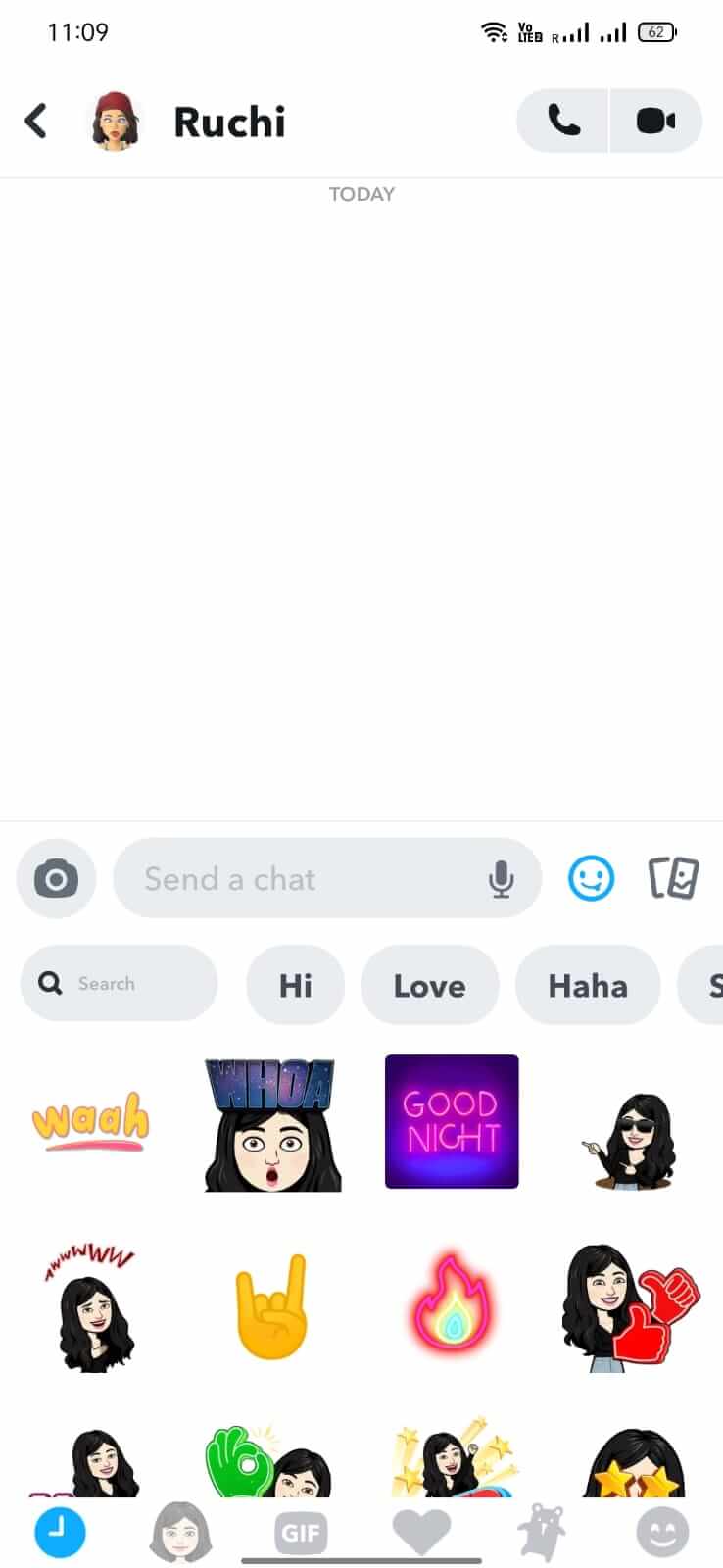 Snapchat screenshot