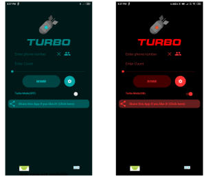 Turbo Bomber screenshot