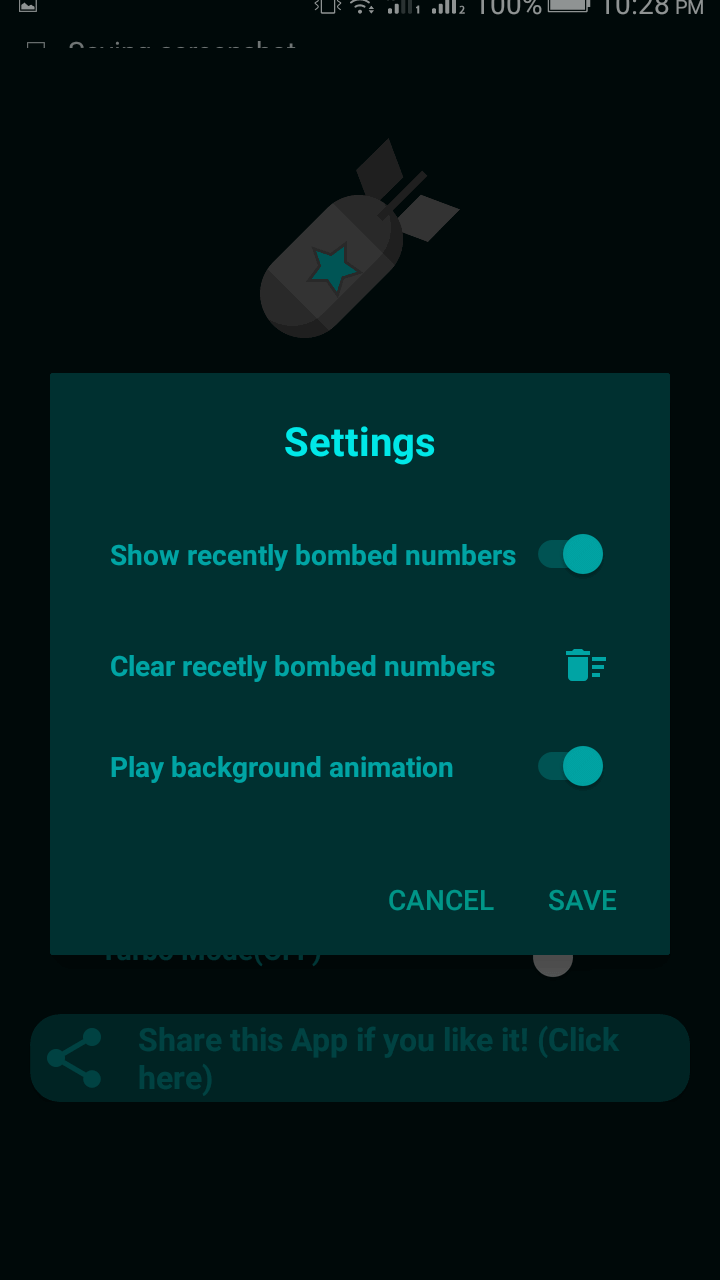 Turbo Bomber screenshot
