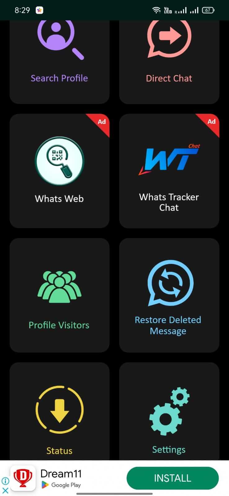 Whats Tracker screenshot