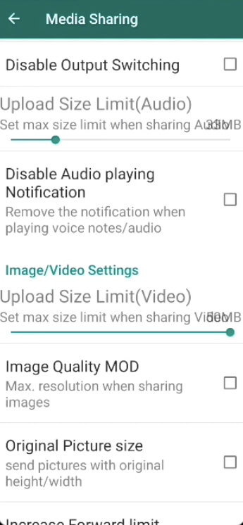 WhatsApp GO screenshot