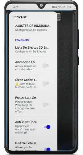 WhatsApp Imune screenshot