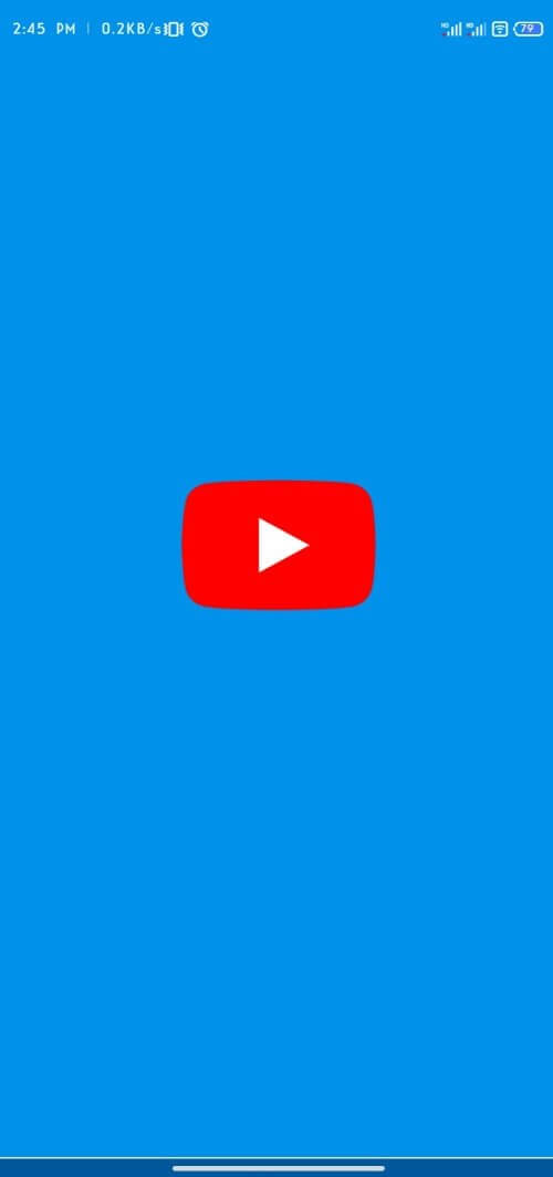 YouTube Azul screenshot