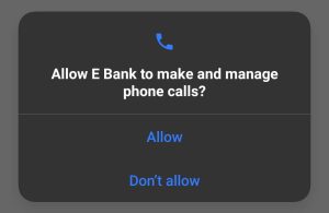 allow access to manage phone calls