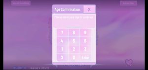 enter your age on Gacha Nox