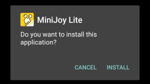 Tap Install to start the installation