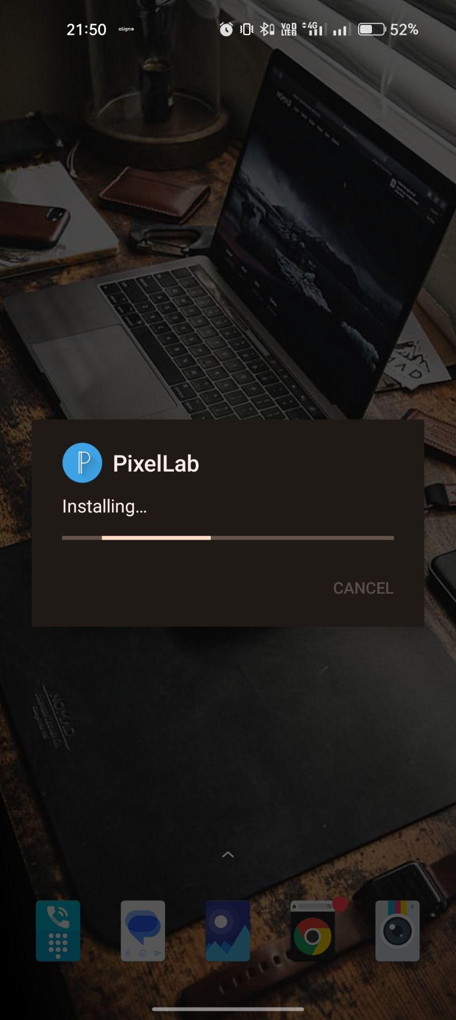 Pixellab apk installing