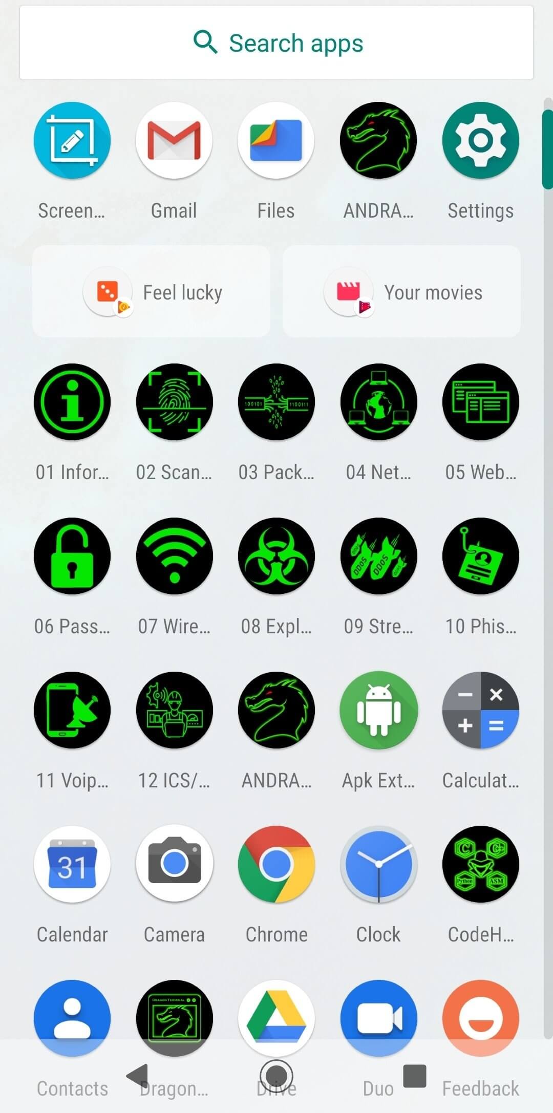 Andrax screenshot