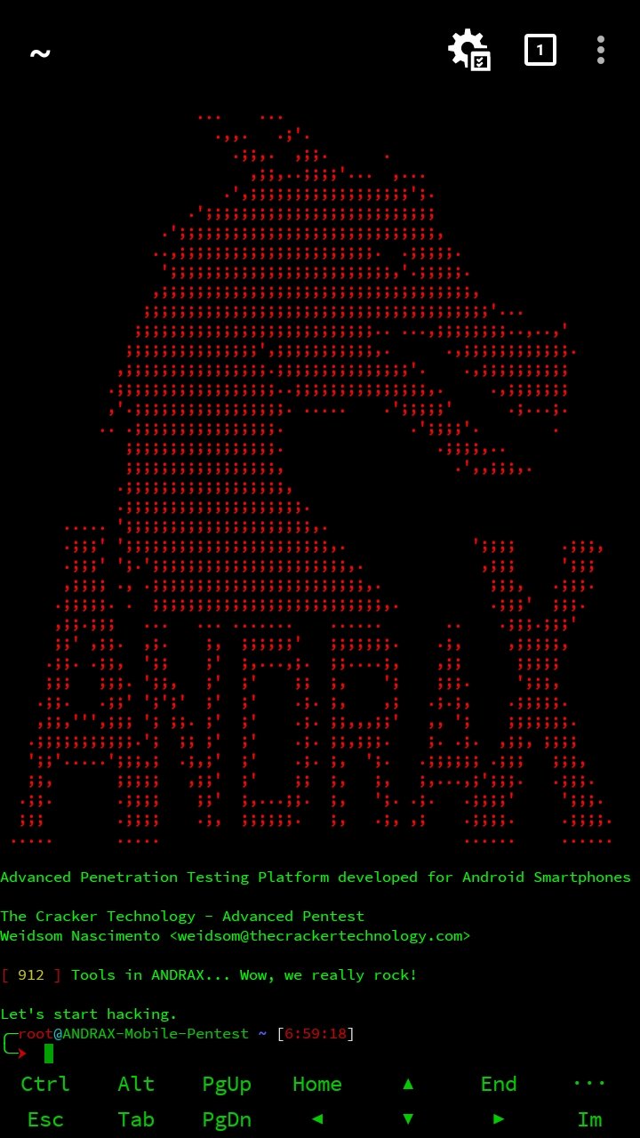 Andrax screenshot