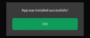 Peridot successfully installed