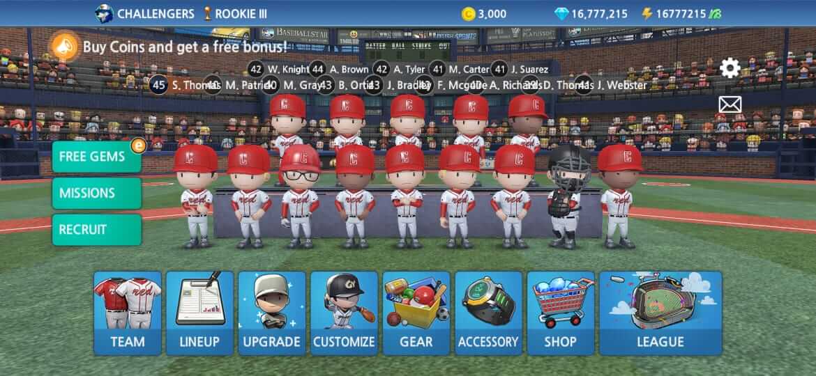 Baseball 9 screenshot