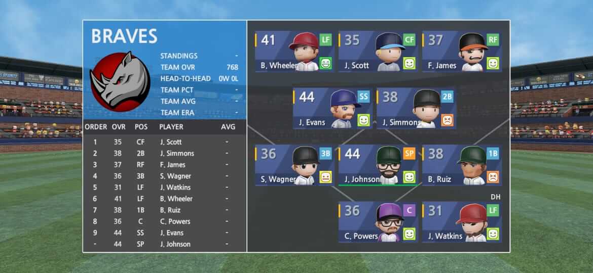Baseball 9 screenshot
