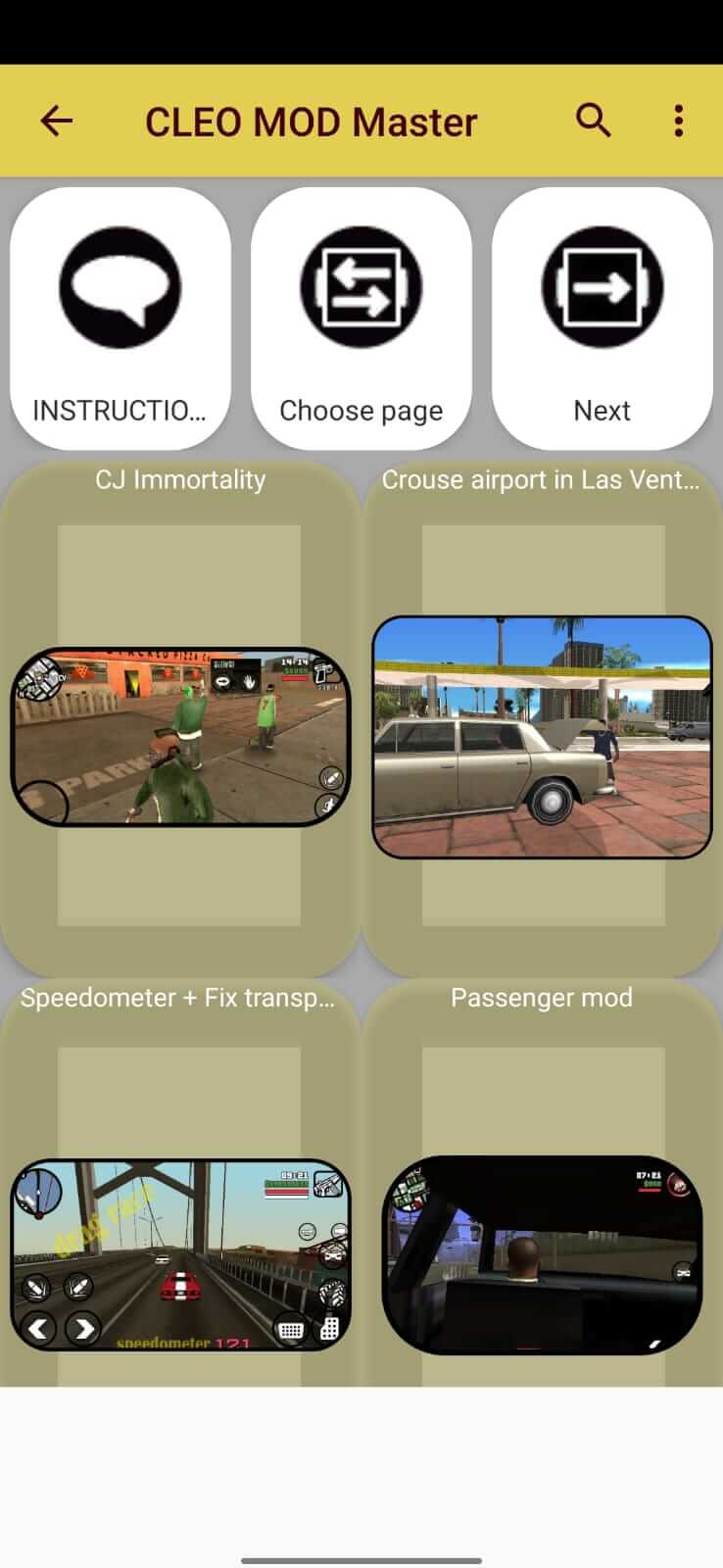 CLEO MOD Master screenshot