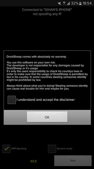 DroidSheep screenshot