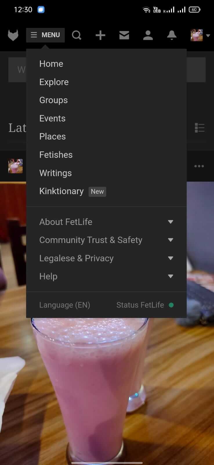 FetLife screenshot
