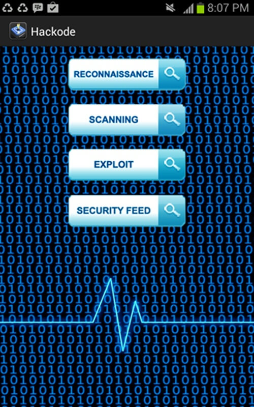 Hackode screenshot