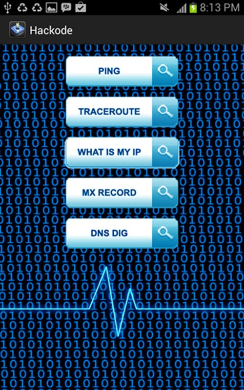 Hackode screenshot