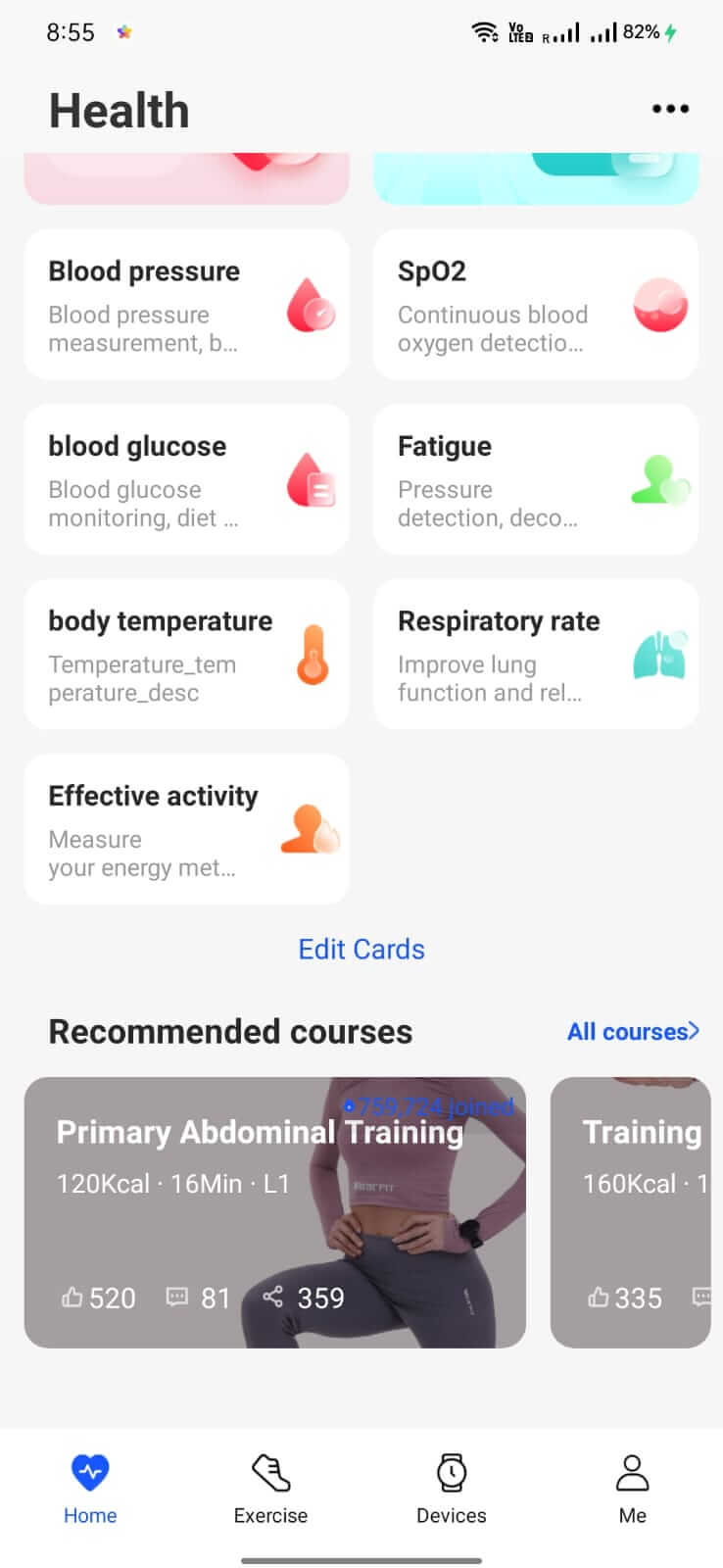 Haino Fit screenshot