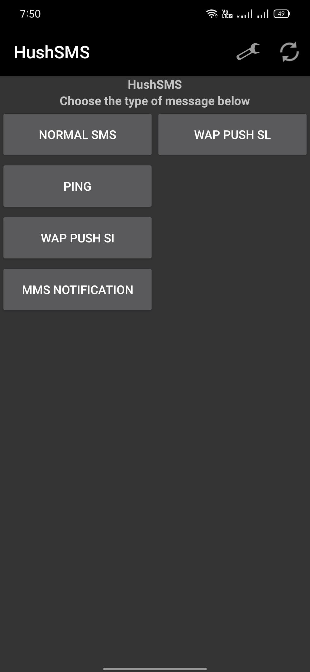 HushSMS screenshot