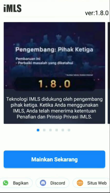 IMLS screenshot