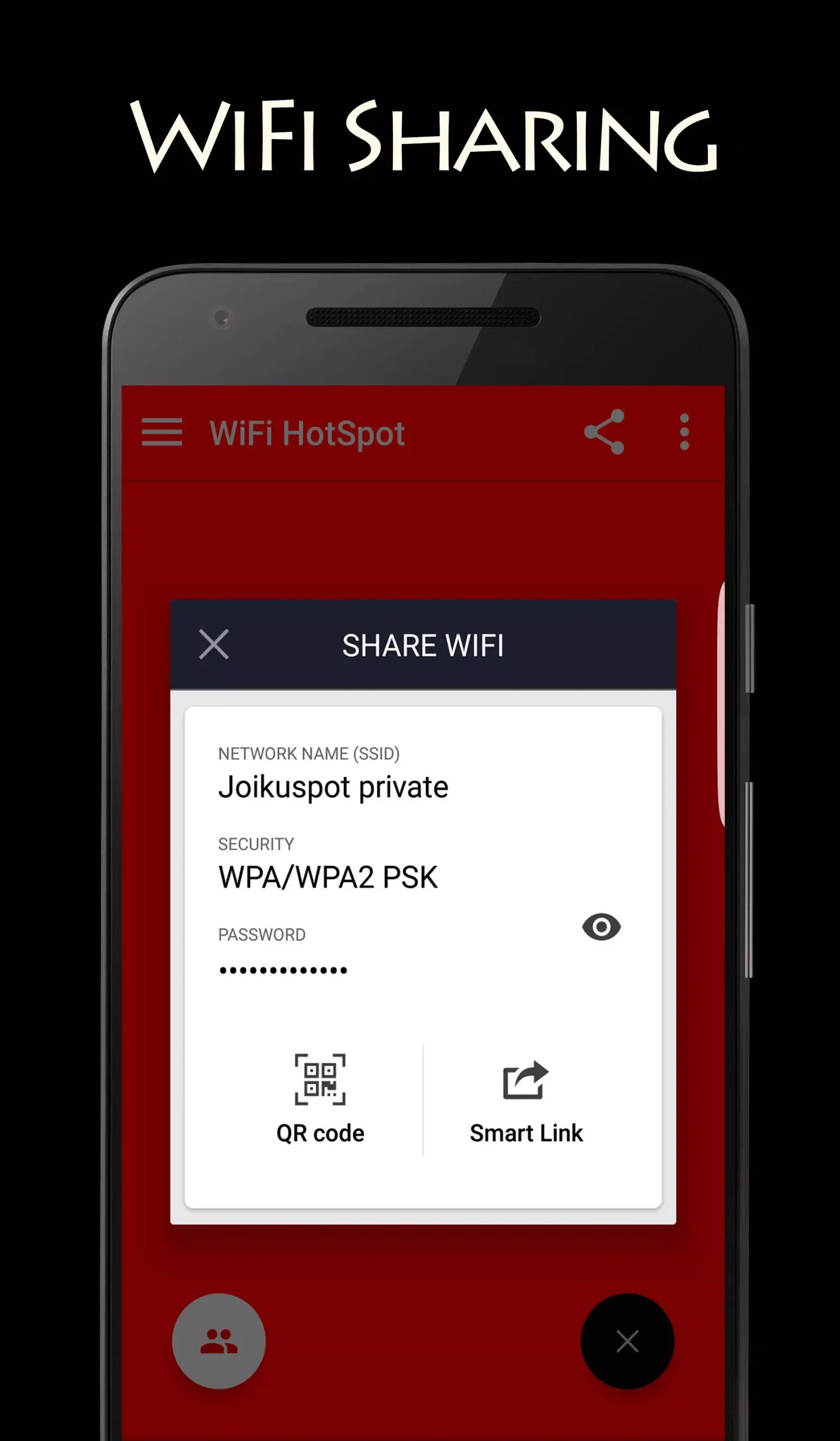 JoikuSpot WiFi Hotspot screenshot