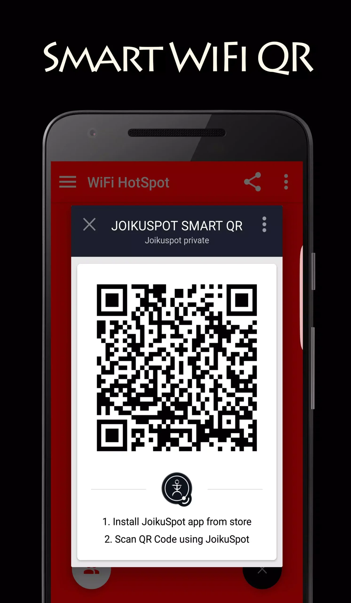 JoikuSpot WiFi Hotspot screenshot