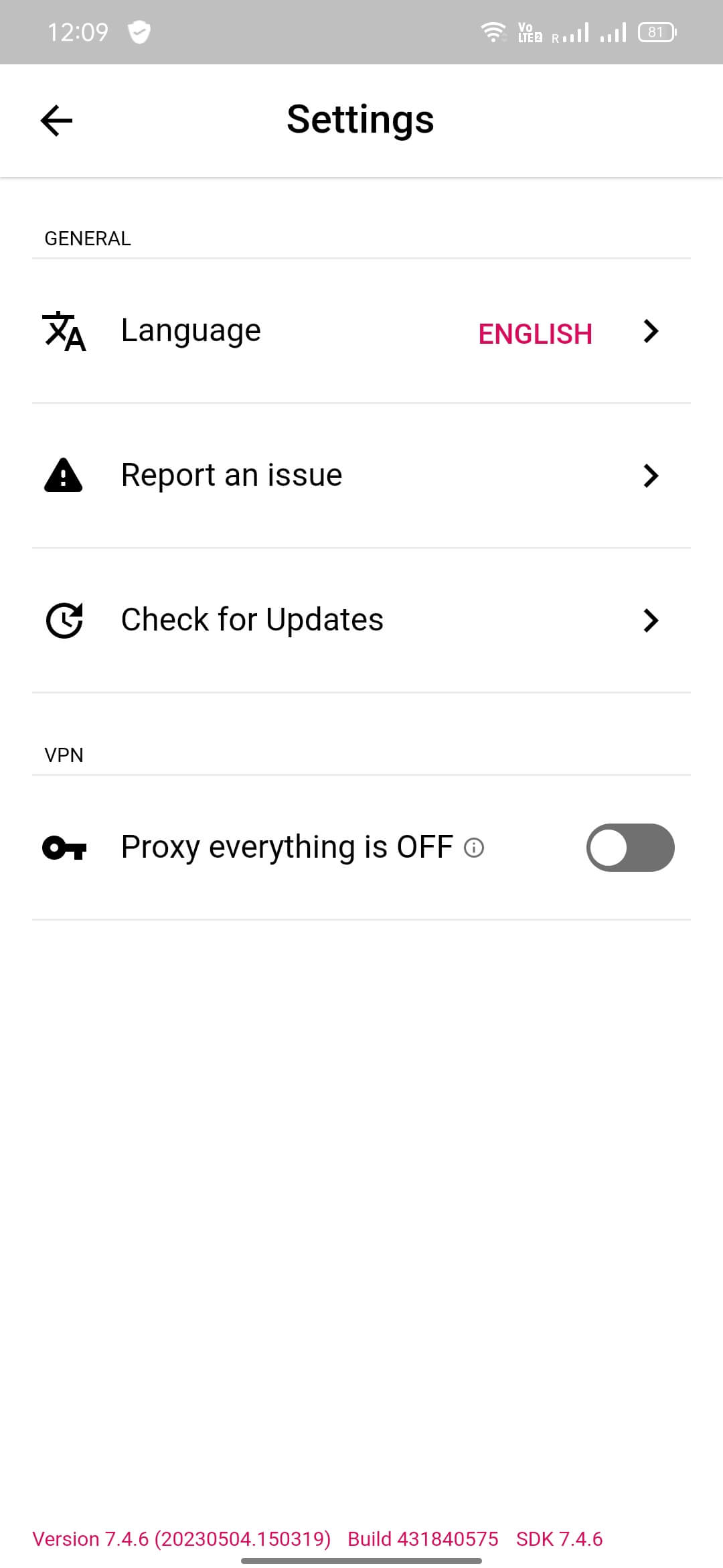 Lantern screenshot