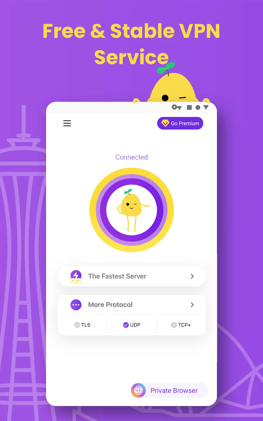 PotatoVPN screenshot