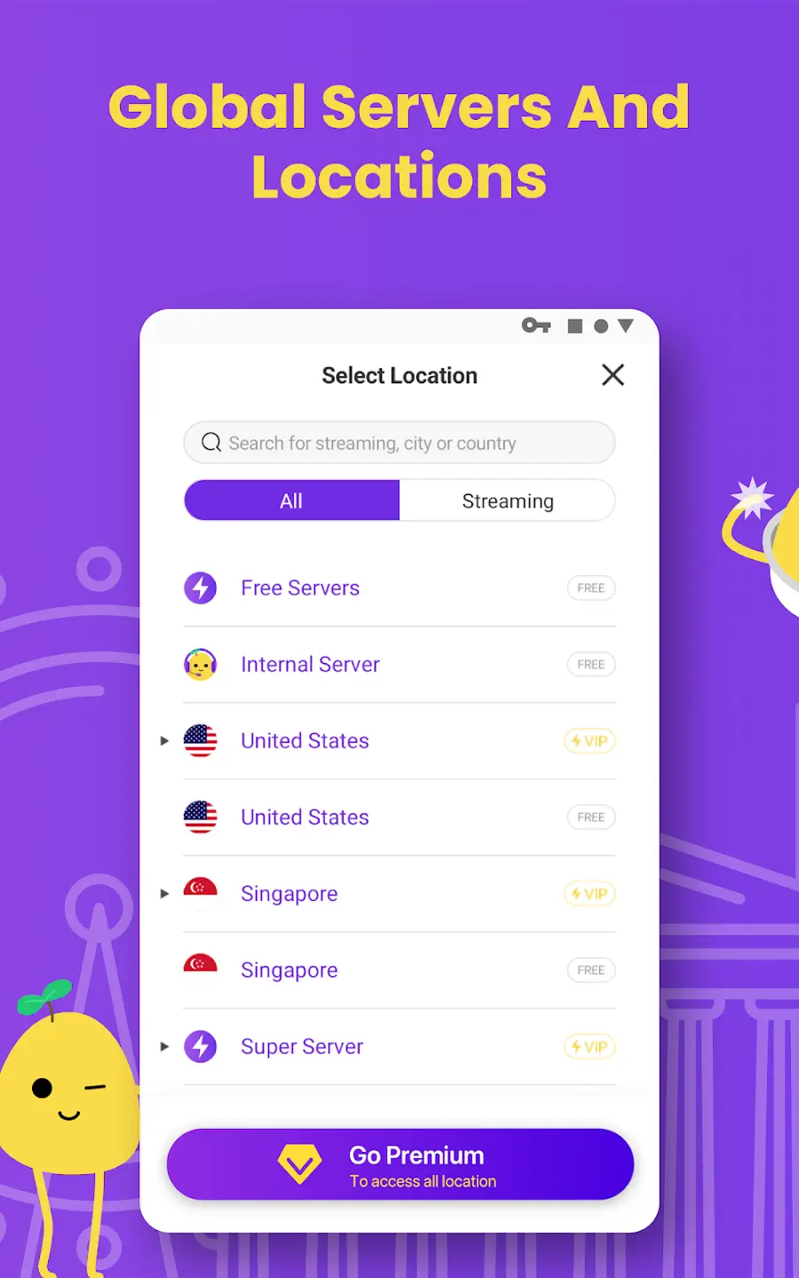 PotatoVPN screenshot