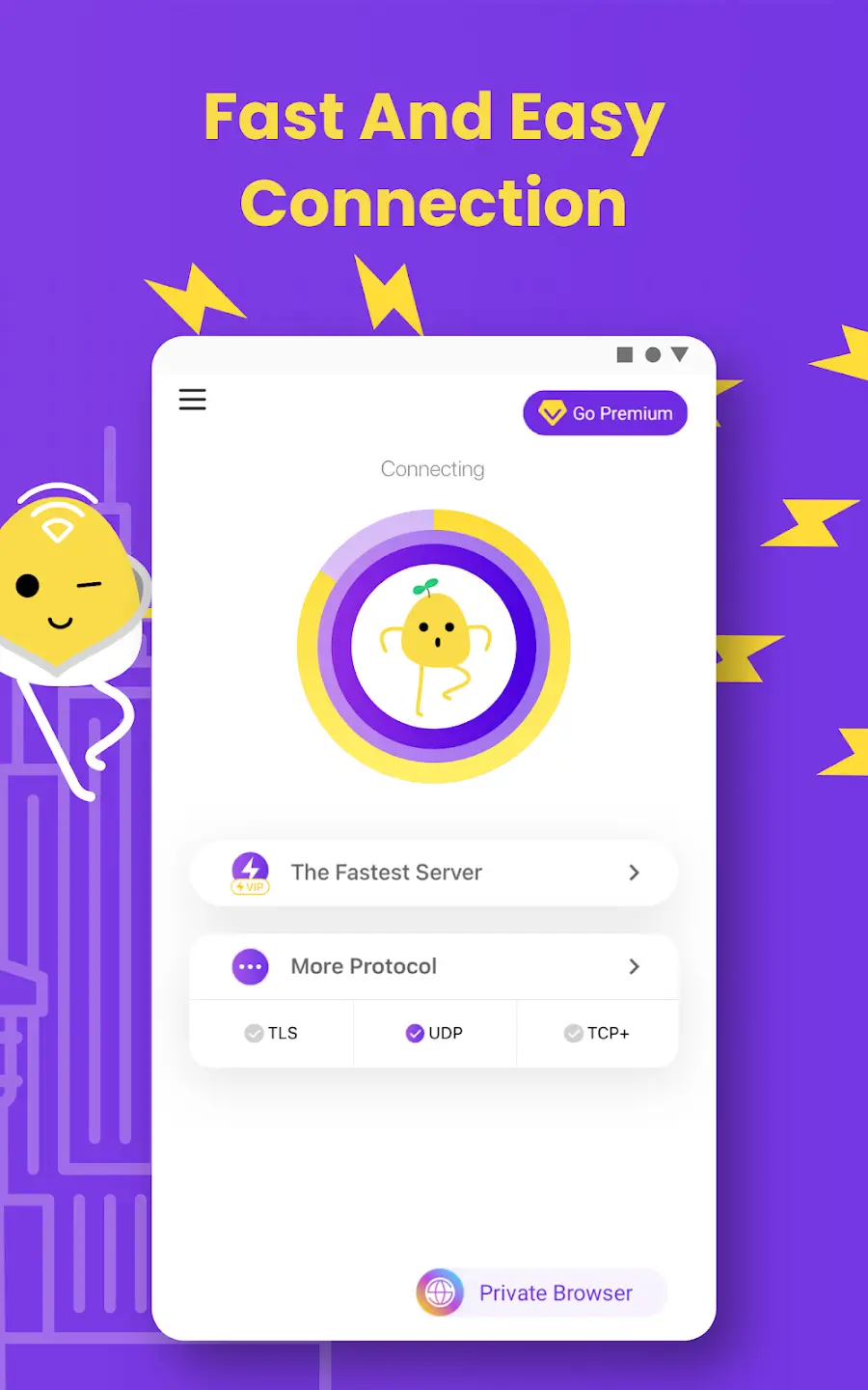 PotatoVPN screenshot