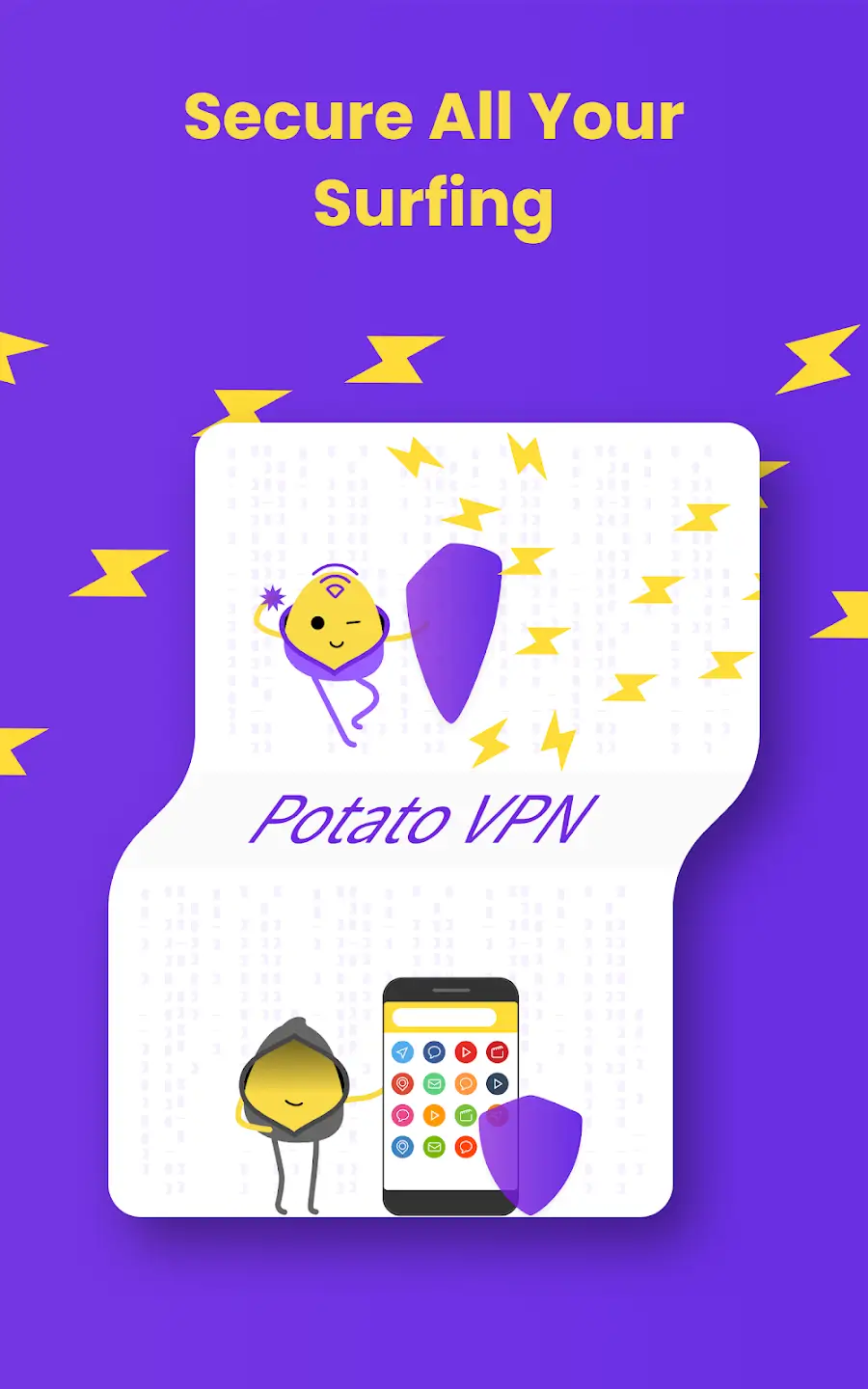 PotatoVPN screenshot