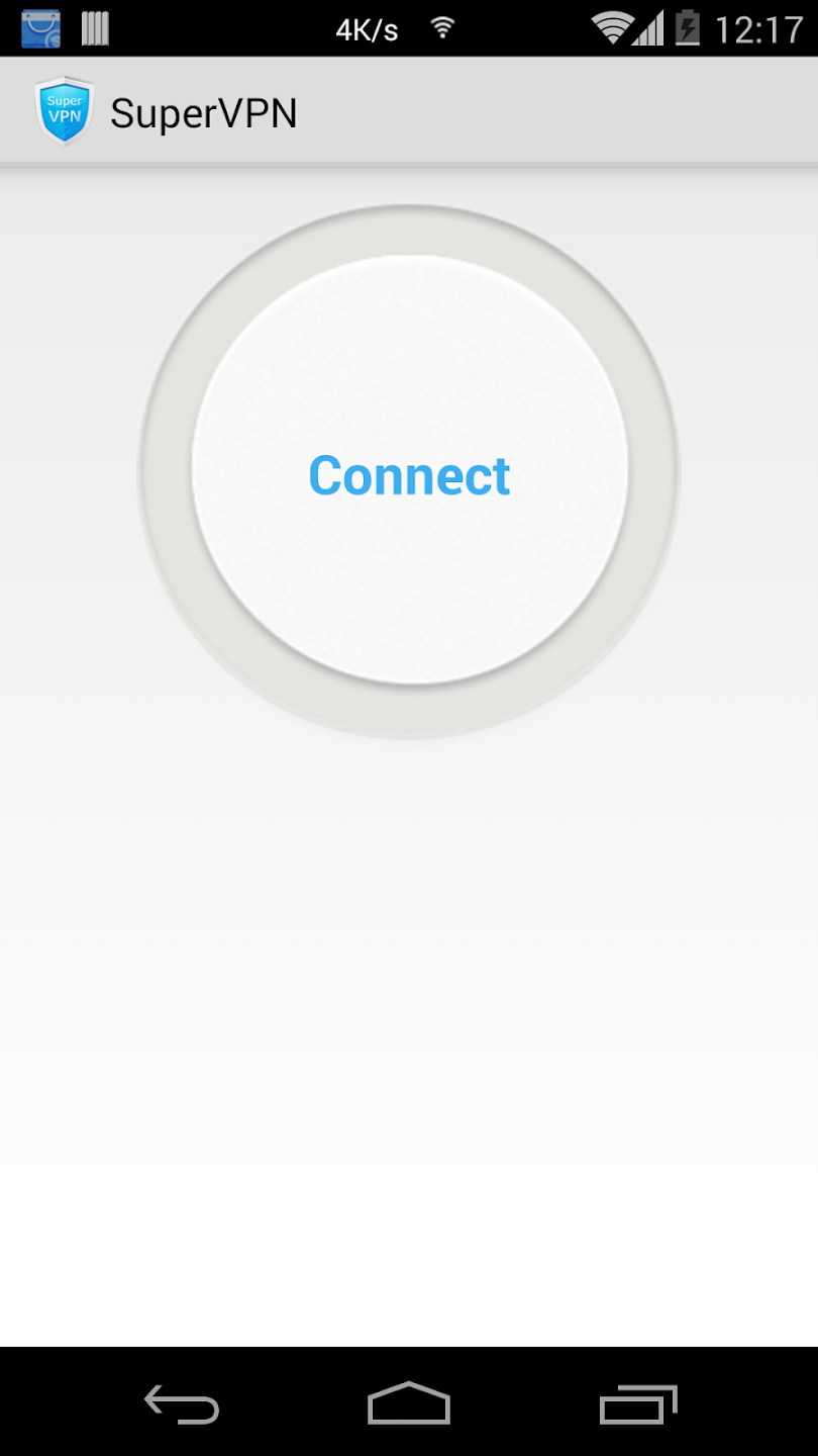 SuperVPN screenshot