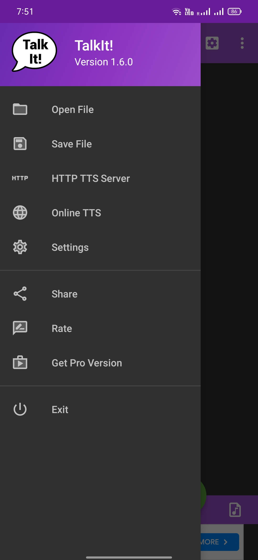 Talk It! screenshot