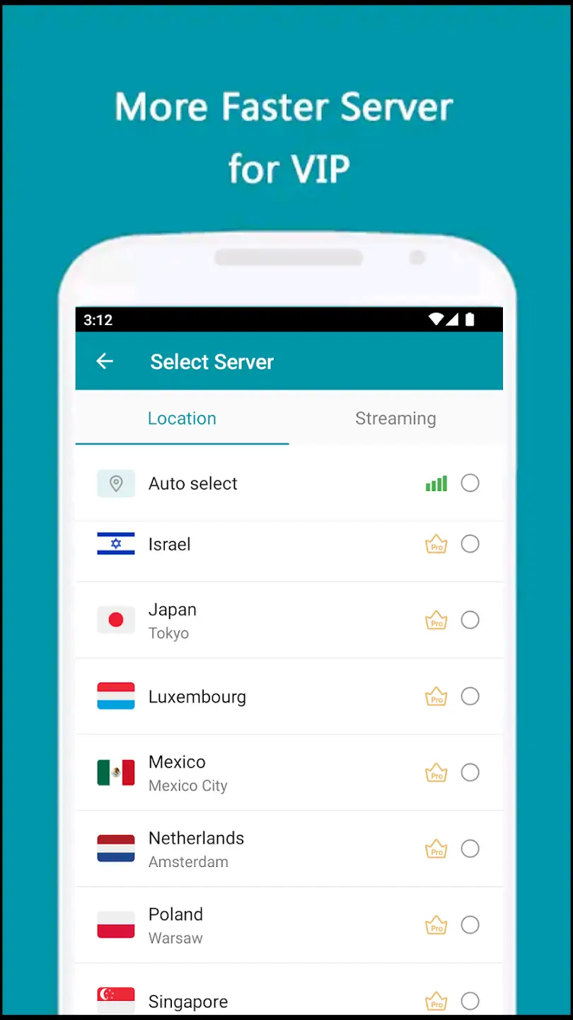 Thunder VPN screenshot