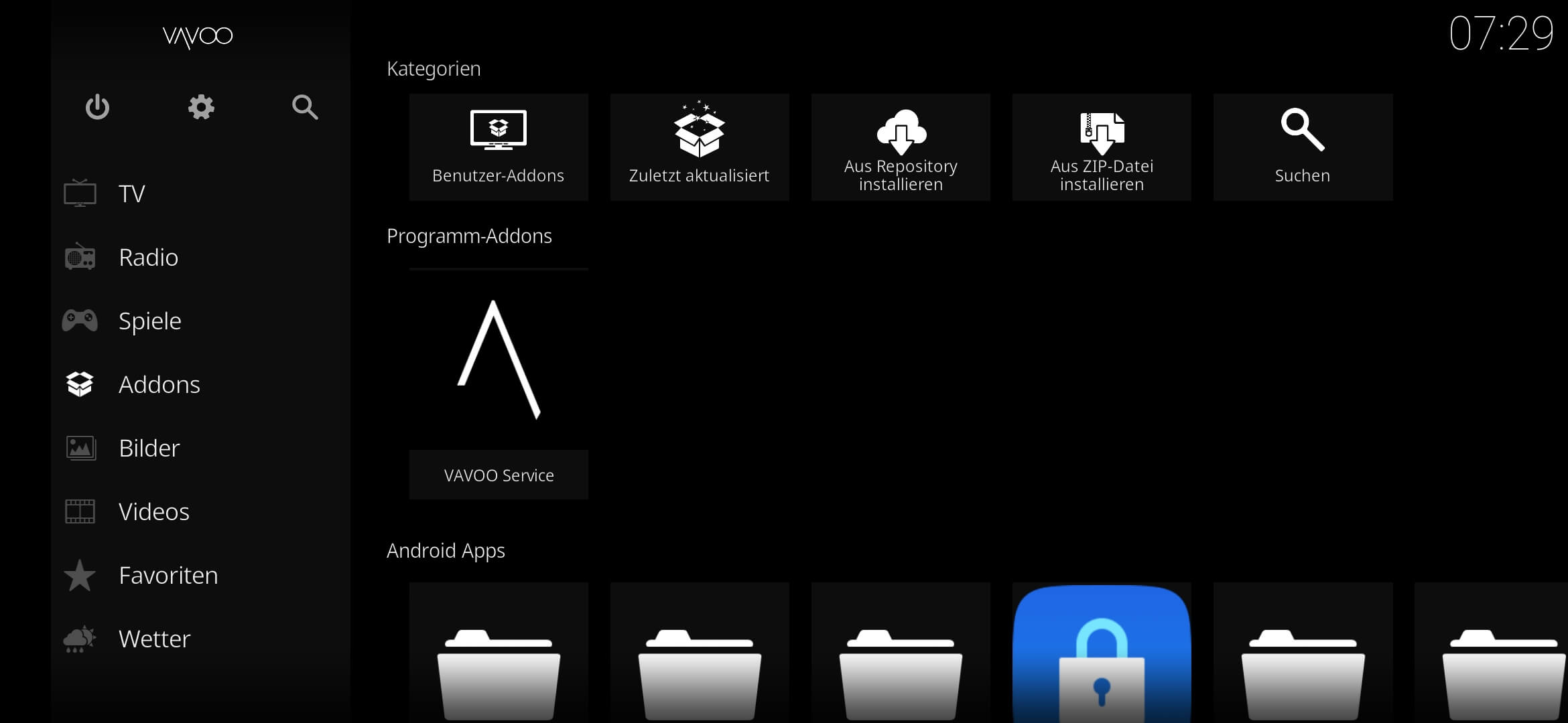 VAVOO TV screenshot