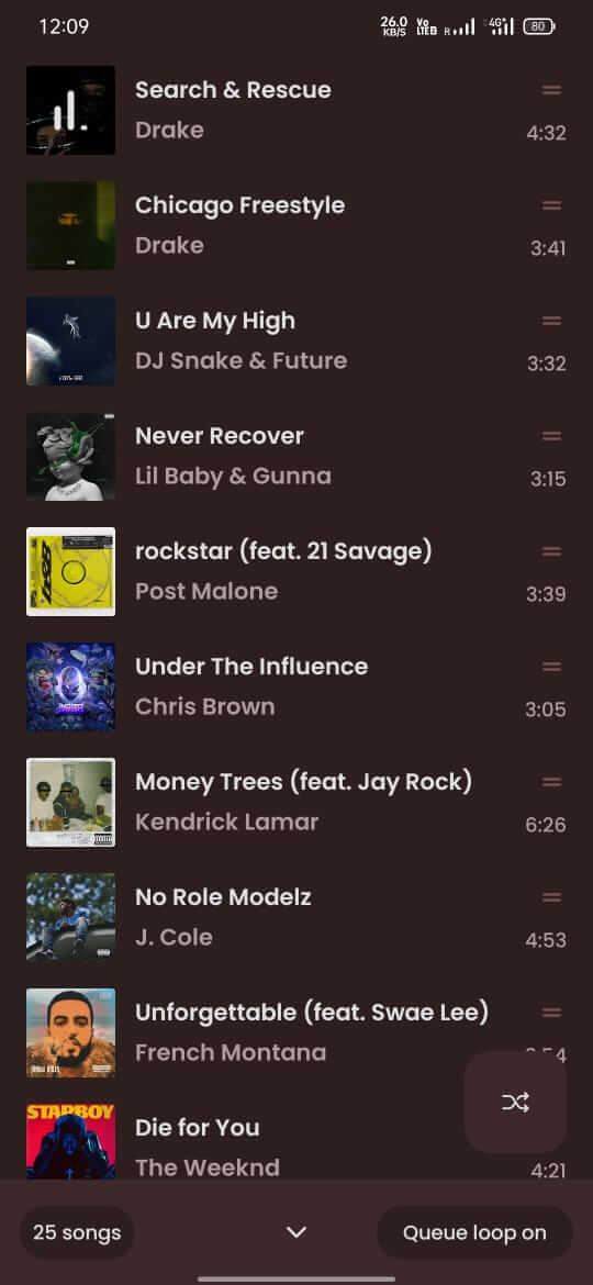 ViMusic screenshot