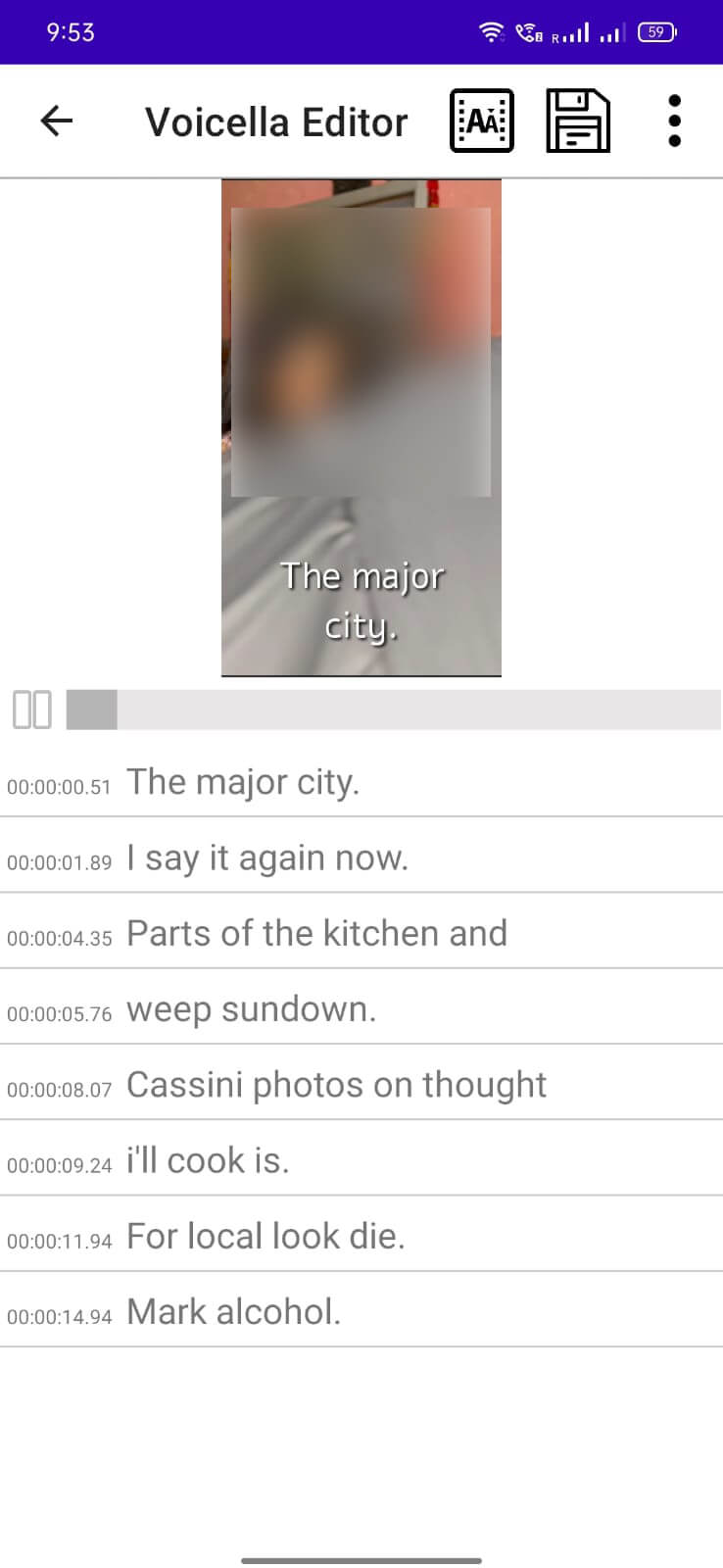 Voicella screenshot