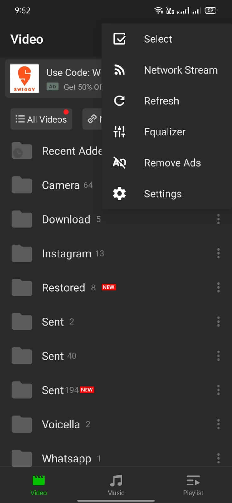 XPlayer screenshot