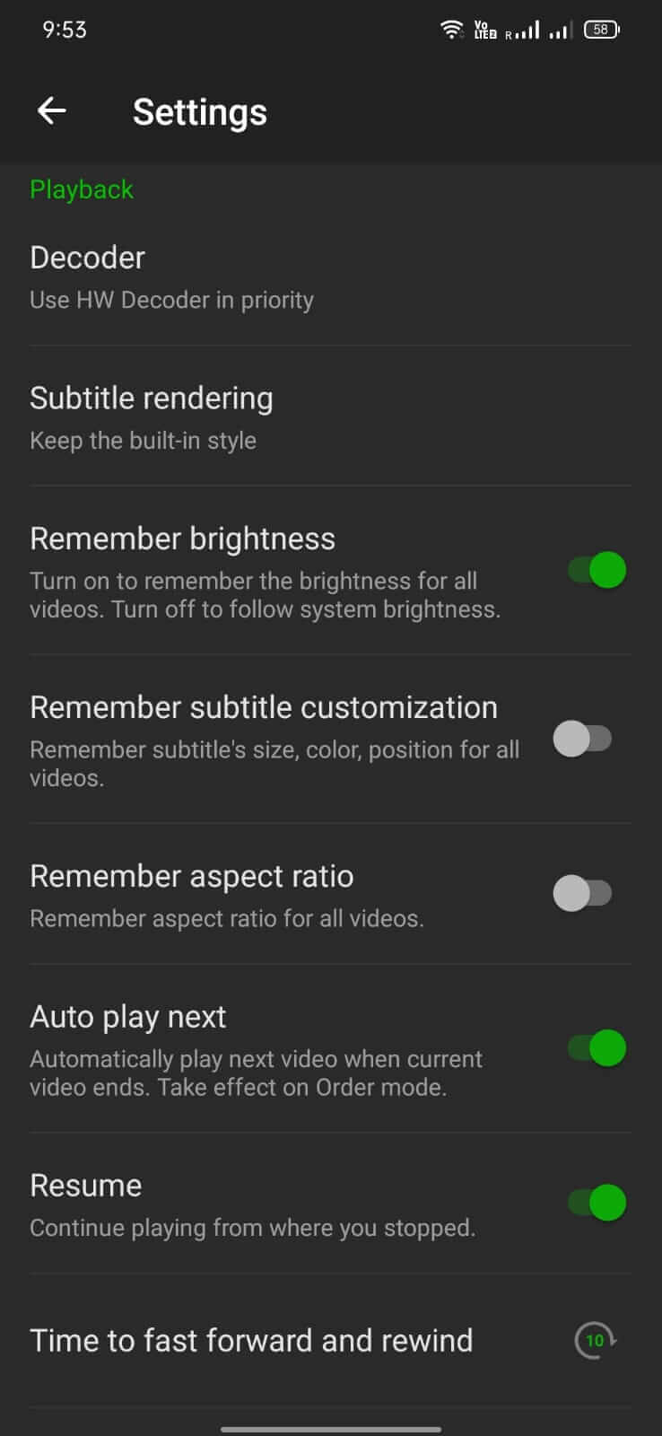 XPlayer screenshot