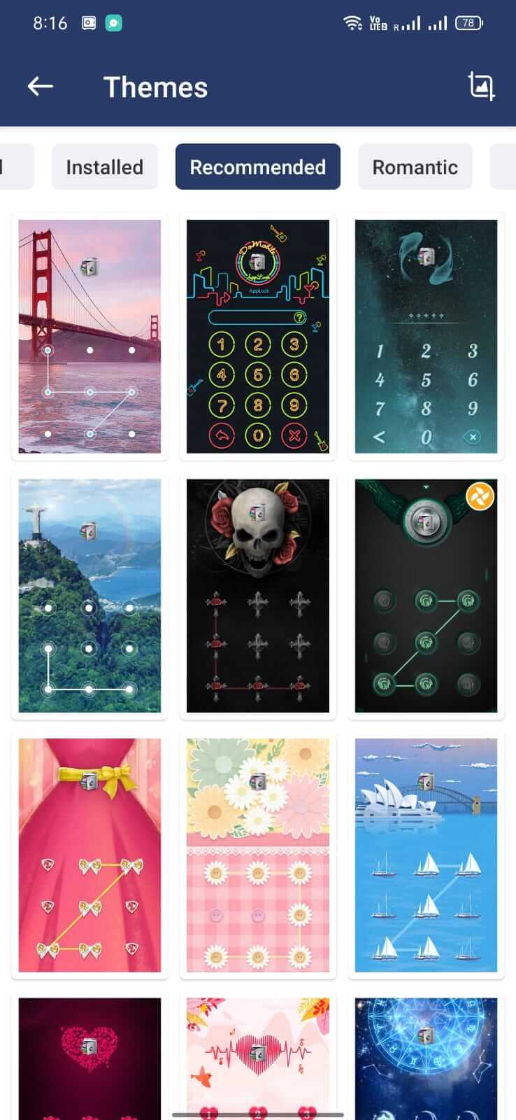 AppLock screenshot
