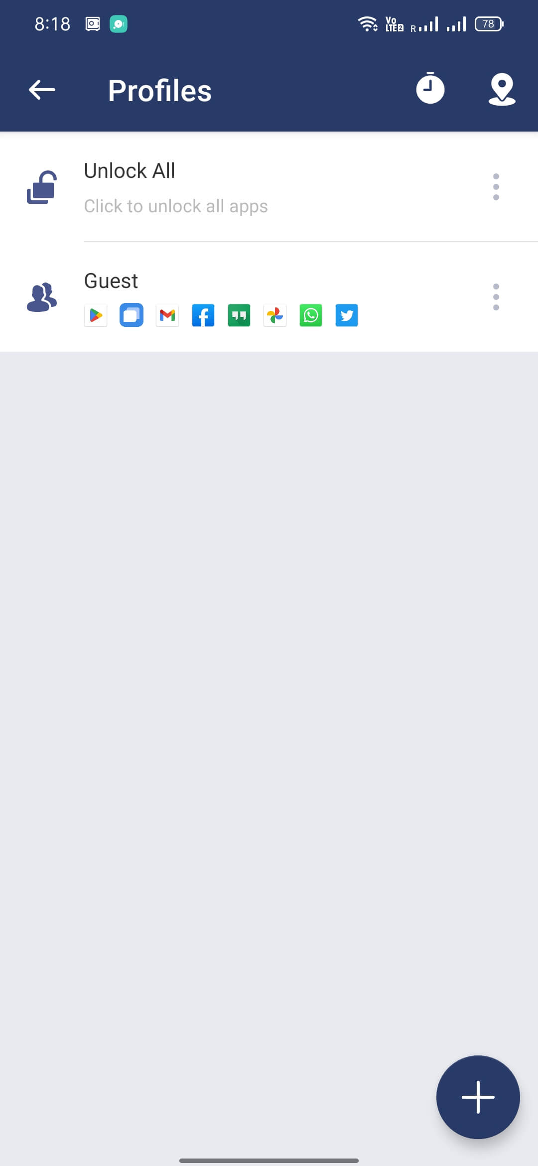 AppLock screenshot