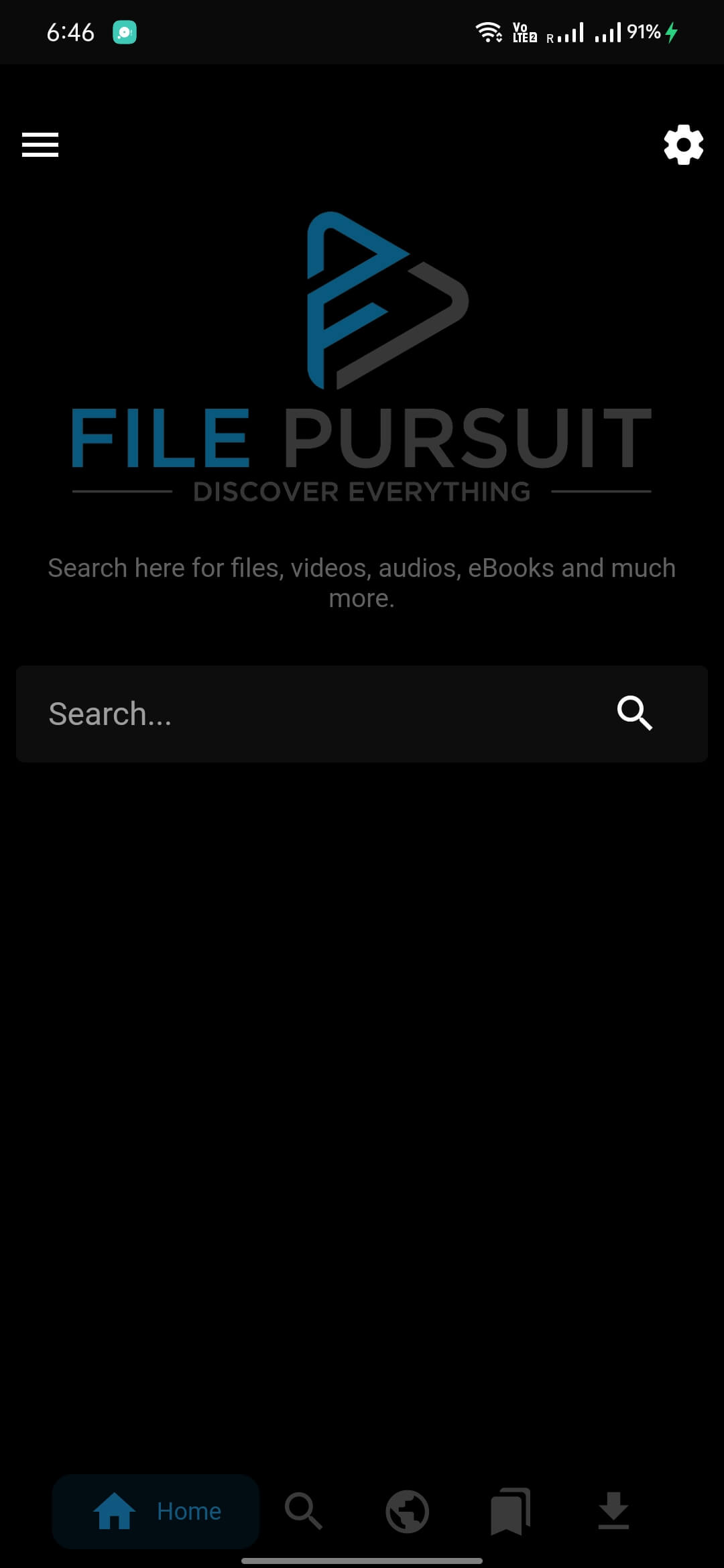 FilePursuit screenshot