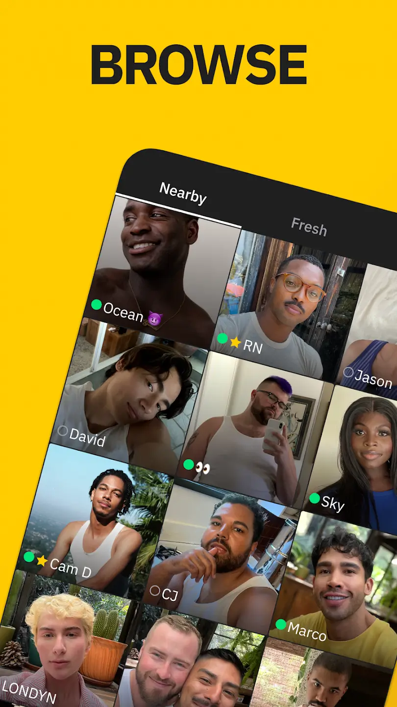 Grindr screenshot