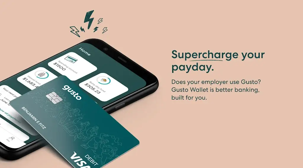 Gusto Wallet screenshot