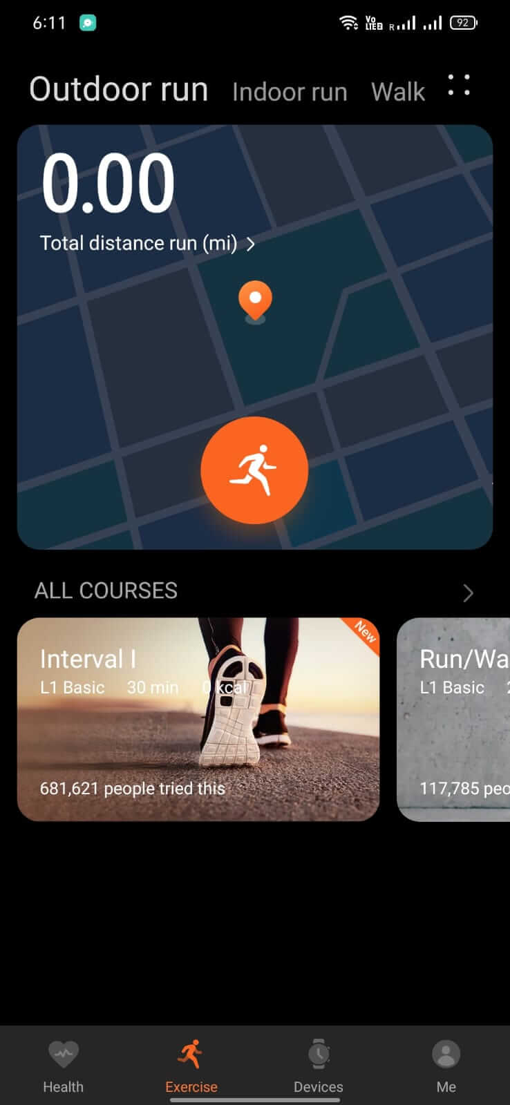 Huawei Health screenshot